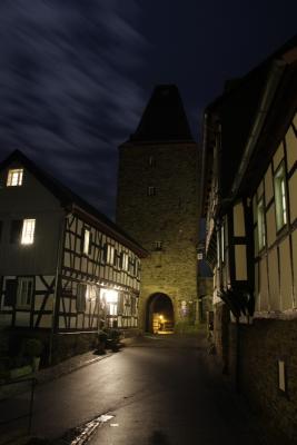 Blankenberg bei Nacht
