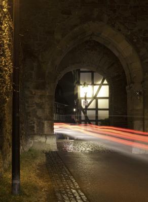 Blankenberg bei Nacht