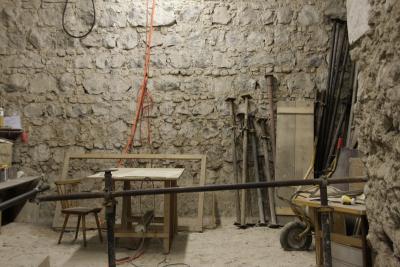 Des Baumeisters sein Arbeitsplatz