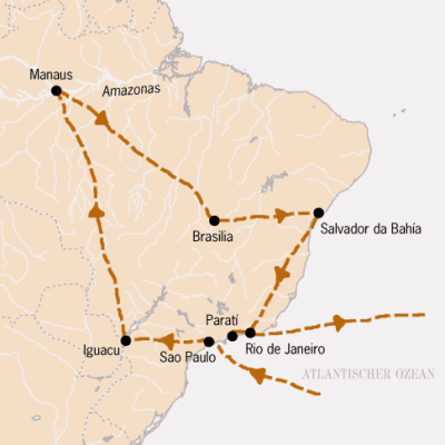 Unsere Route