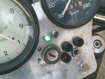 Guzzi LM3 Blinkkontrollleuchten