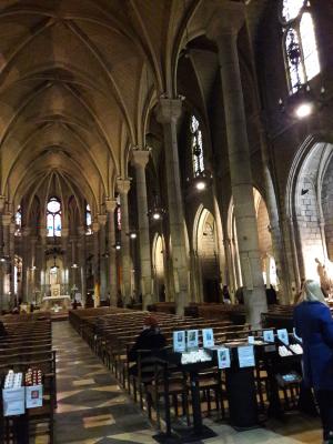 die Kirche von innen