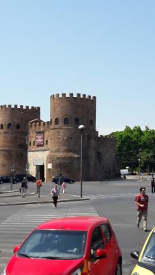 in Rom in der N&auml;he der Pyramide