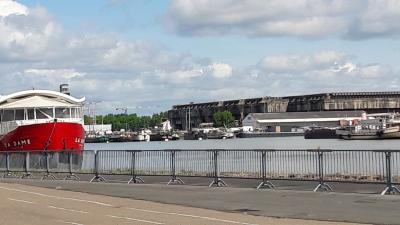 die alten Uboot Bunker aus dem zweiten Weltkrieg