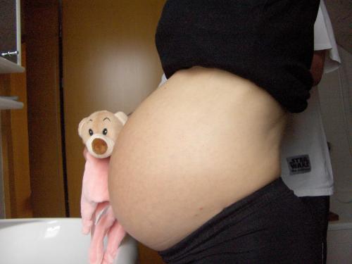 Gesenkt schwangerschaft bauch Bauchmuskeltraining während