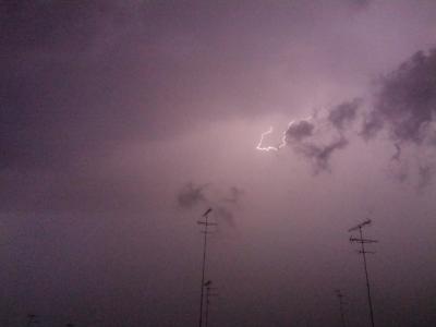 ein bi&szlig;chen Regen reichte nicht, es musste 7 Stunden lang die Welt fast unter gehen... aber super sch&ouml;n! 