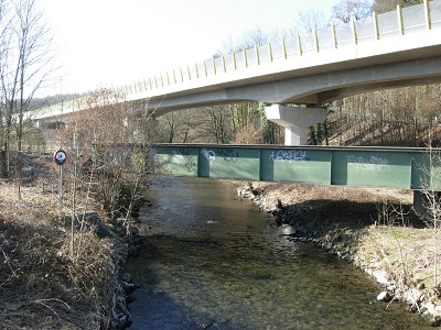 Alte und neue Verkehrswege in Hüsten