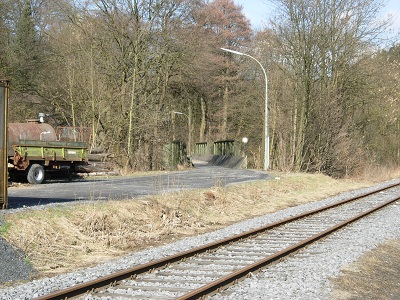 Rückmarsch, hinter Hachen