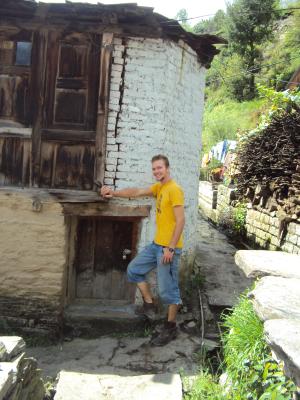 me with a big door in manali