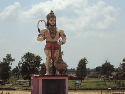 huge god statue