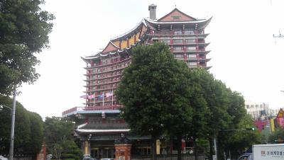 Hotel im Stil eines chinesischen Palastes