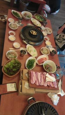 Samgyeopsal oder koreanisch Grillen f&uuml;r Einsteiger