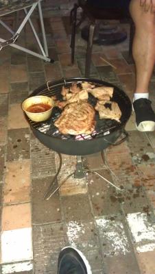 Grillabend mit Isl&auml;ndern und Herausforderungen