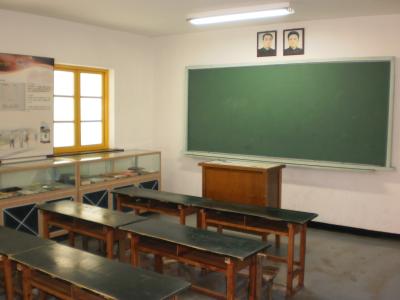 Klassenzimmer nach nordkoreanischem Vorbild