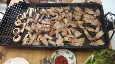 Selbstgemachtes Samgyeopsal