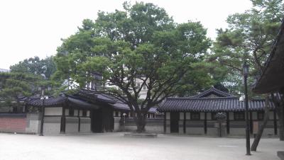 Unhyeongung Palast vom Fotopunkt aus gesehen