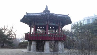 Pavillon im Yeouido-Park