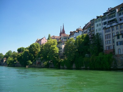 Basel Rheinblick