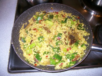 Thai Curry Pfanne