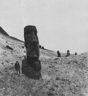 Moai, Osterinsel 1880