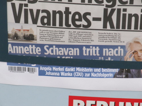 Anette Schavan tritt nach Plagiatsvorwürfen zurück