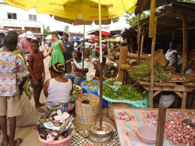 Wochenmarkt von Kpalime