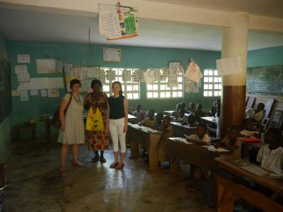 Besuch in der Grundschule der Togofreunde Gbalave