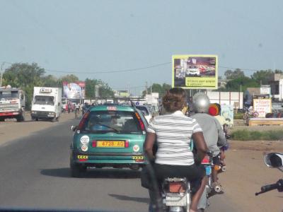 Fahrt nach Lomé