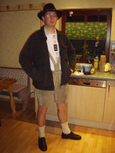 Der Seppl Tiele auf dem Weg zum Oktoberfest