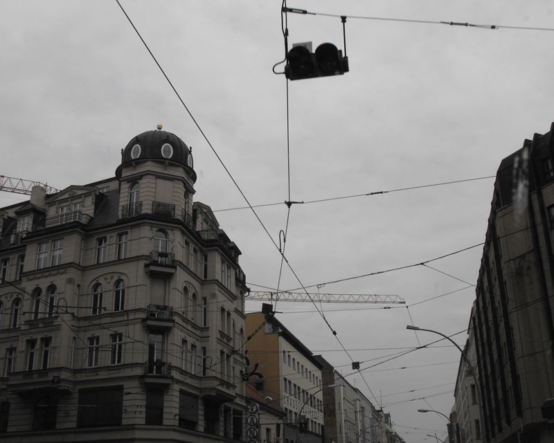 Strassenbahn. Immer noch exotisch.