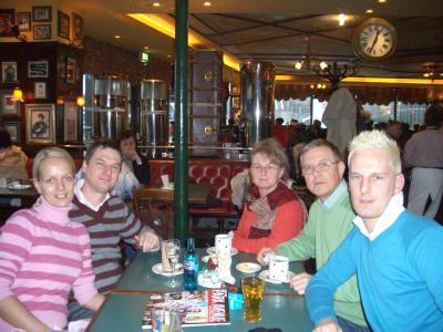 Kurz bevor es los ging.....