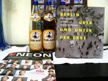 Ein weiteres Paeckchen vom Berliner Stammtisch (NEON, Grenander-Buch, Club-Mate)