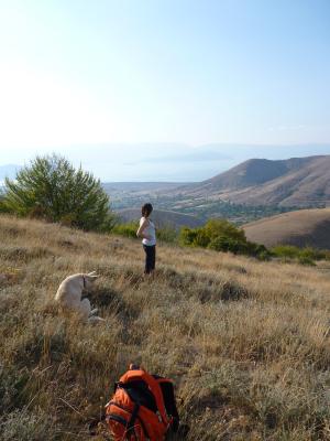 Blick auf Agios Germanos
