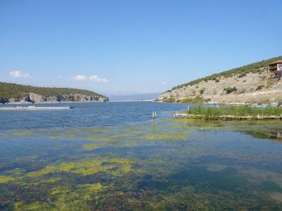 Blick nach Albanien