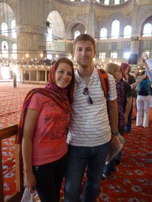 in der Blauen Moschee