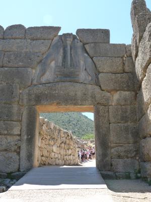 Portal des Palastes von Mykene