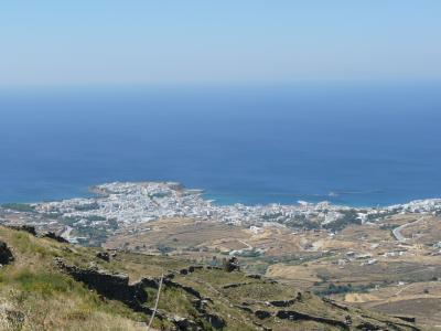 Tinos von oben