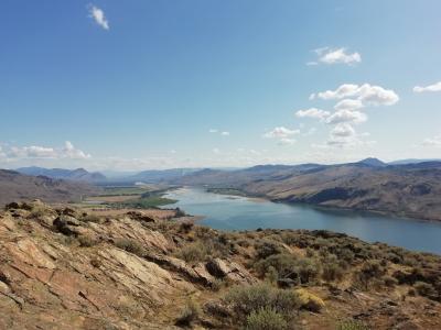 Blick auf Kamloops 