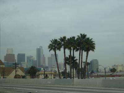 Die ersten Blicke auf Los Angeles aus dem Taxi // First views on Los Angeles from the cab