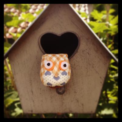 Magneteule aus Tuebingen // magnetic owl from Tuebingen