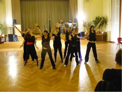 Auftritt auf dem Winterball der Universit&auml;t