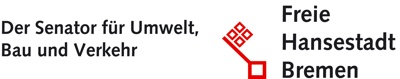 Logo: Senator für Umwelt, Bau & Verkehr, Freie Hansestadt Bremen