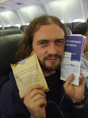 take care of your environment! with delta air..