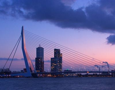 Ein Blick auf Rotterdam...