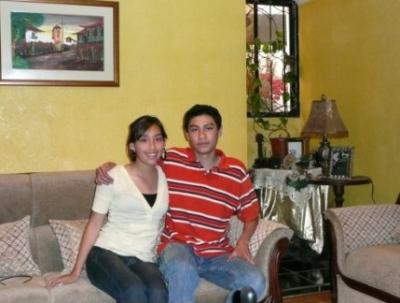 ..und hier sieht man meine gastgeschwister. sie sind 15 und 17 jahre alt