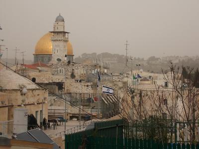 Aufnahme von Jerusalem, Februar 2006 Aufnahme von Jerusalem, Februar 2006