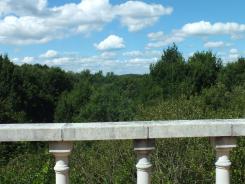 Der Blick vom Balkon