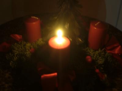 Advent, Advent, ein Lichtlein brennt...