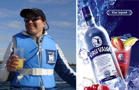 Viru Valge Vanilla Cocktail auf der Lübecker Bucht 2007