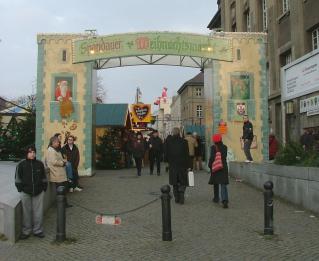 Weihnachtsmarkt im Berliner Stadtbezirk Spandau